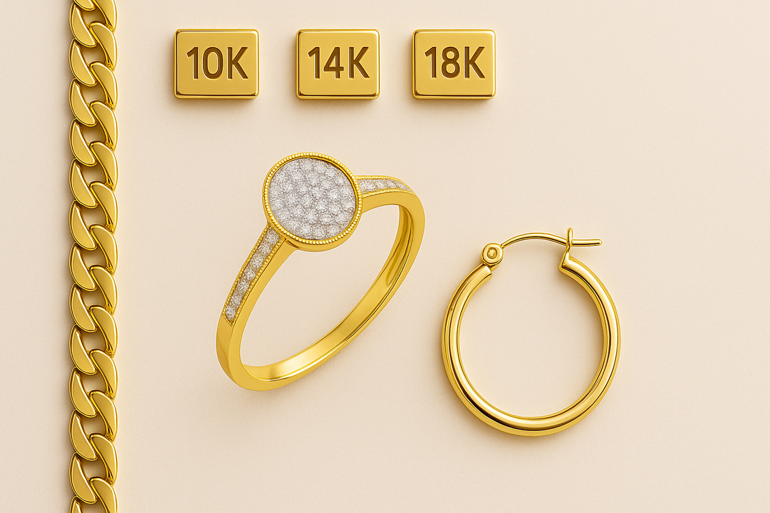 10K vs 14K vs 18K Gold
