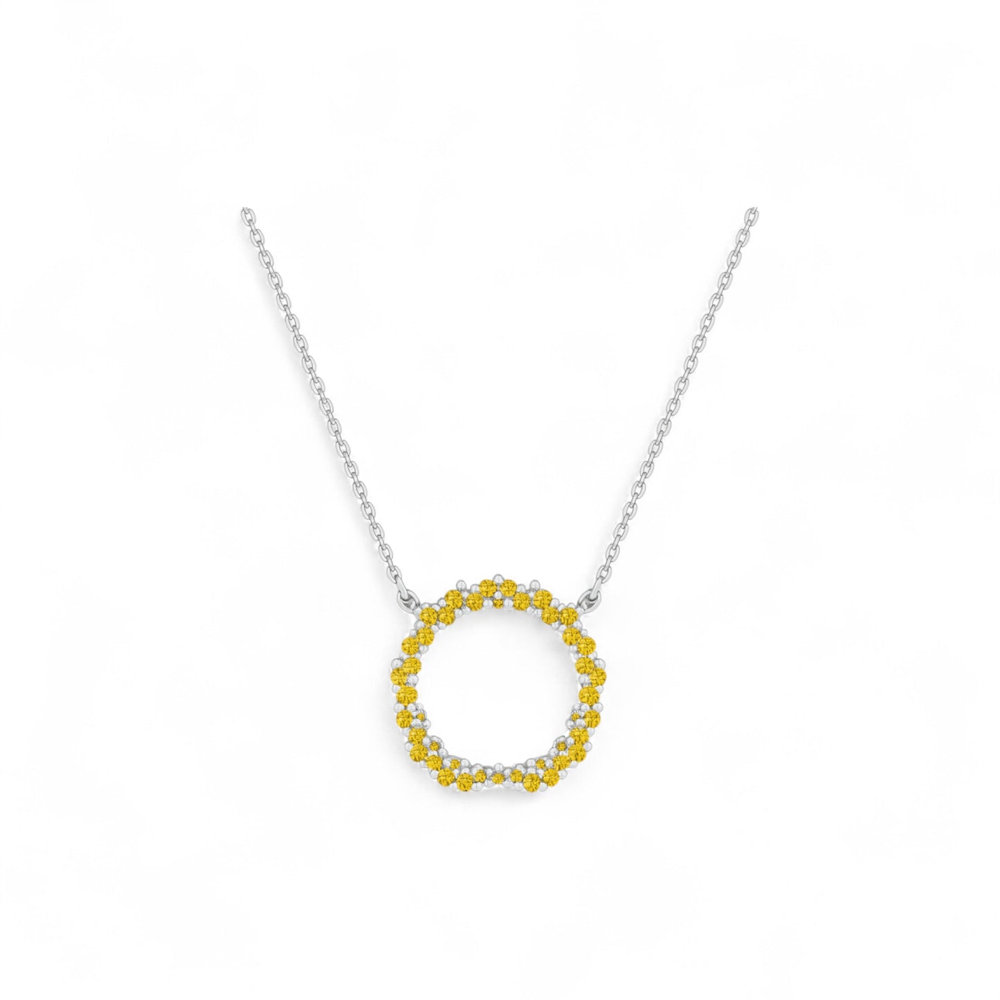BOZ Forever CZ Necklace In 925 Sterling Silver