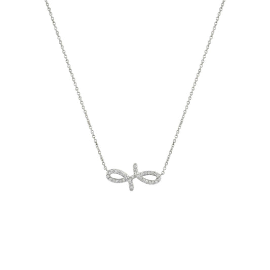 3D Oiza Infinie Diamond Necklace in 18KT Gold