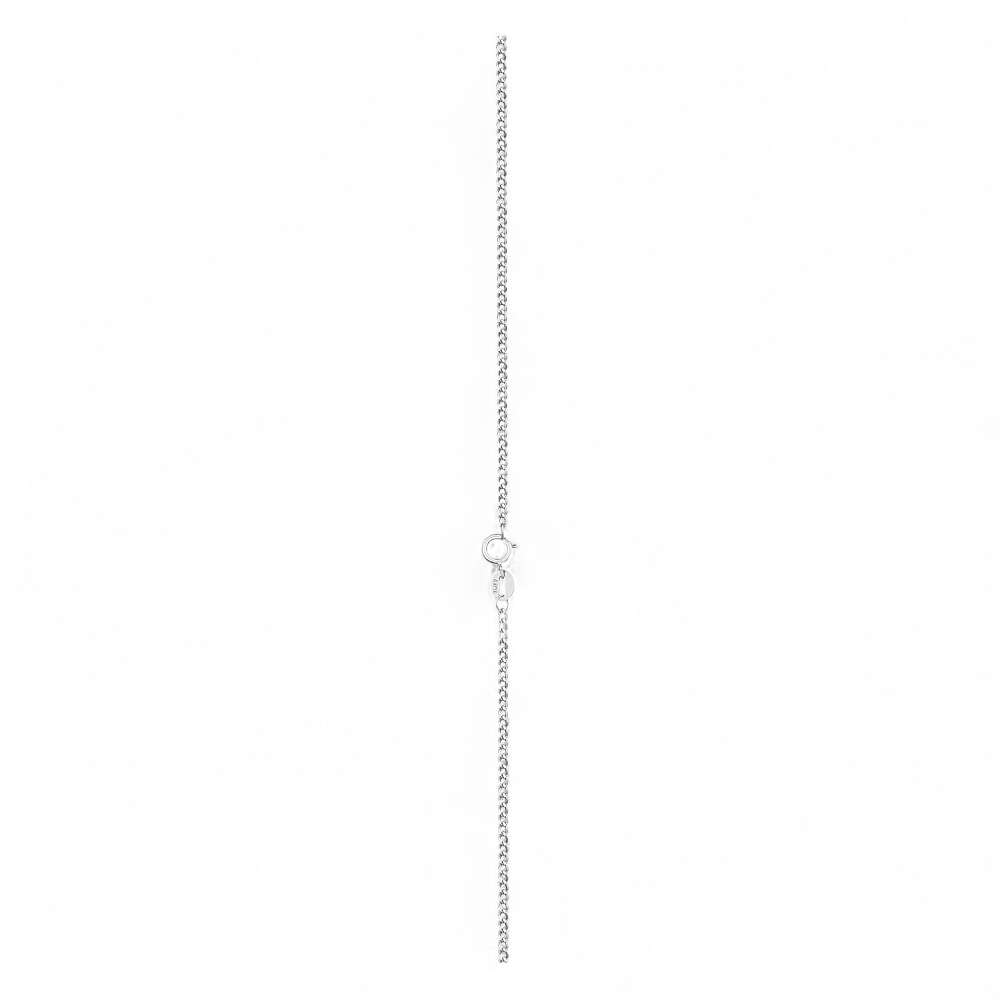 African Map Outline Diamond Pendant Necklace in 18KT Gold