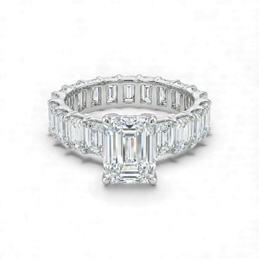 Calla CZ Engagement in 925 Sterling Silver