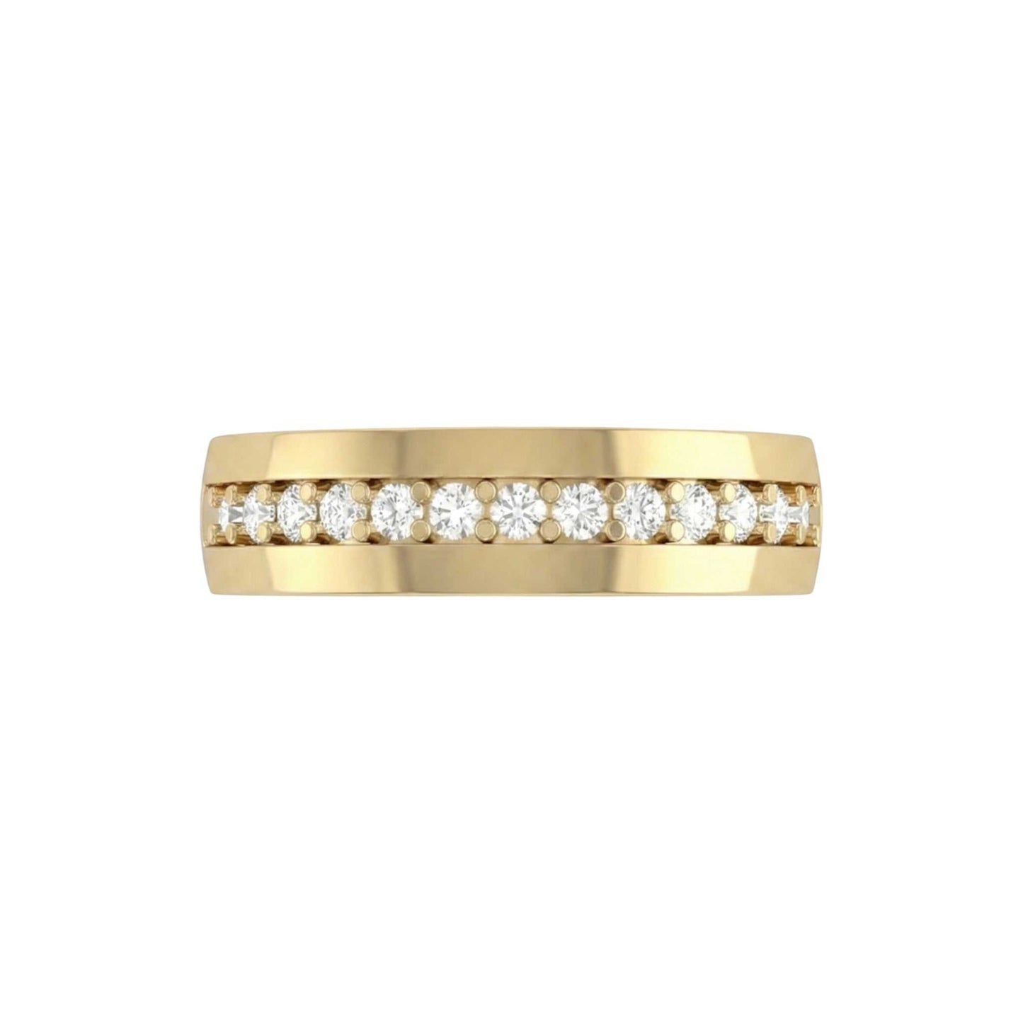 Chanel Natural Diamond Band in 18KT Gold