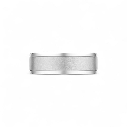 6mm Sandblast Band in 10K Gold