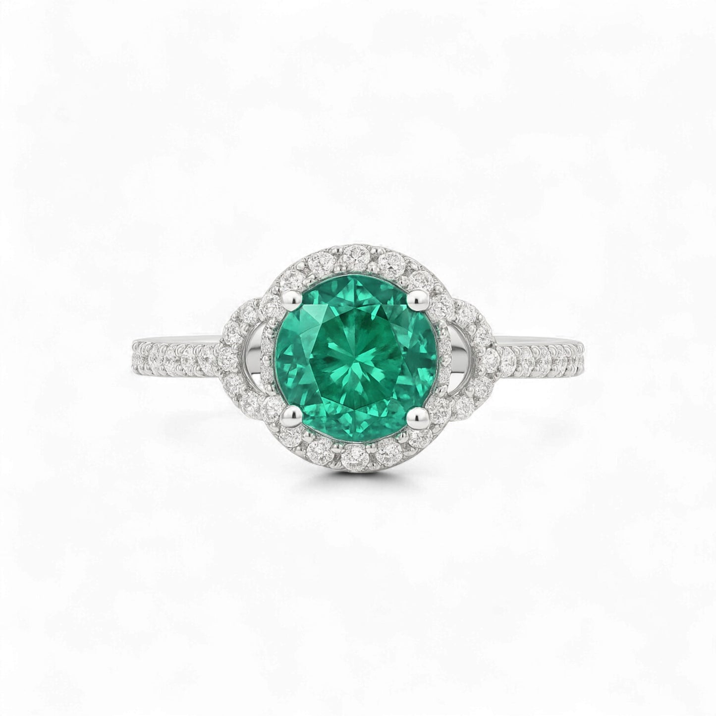 Aphrodite Engagement Ring in 18KT Gold