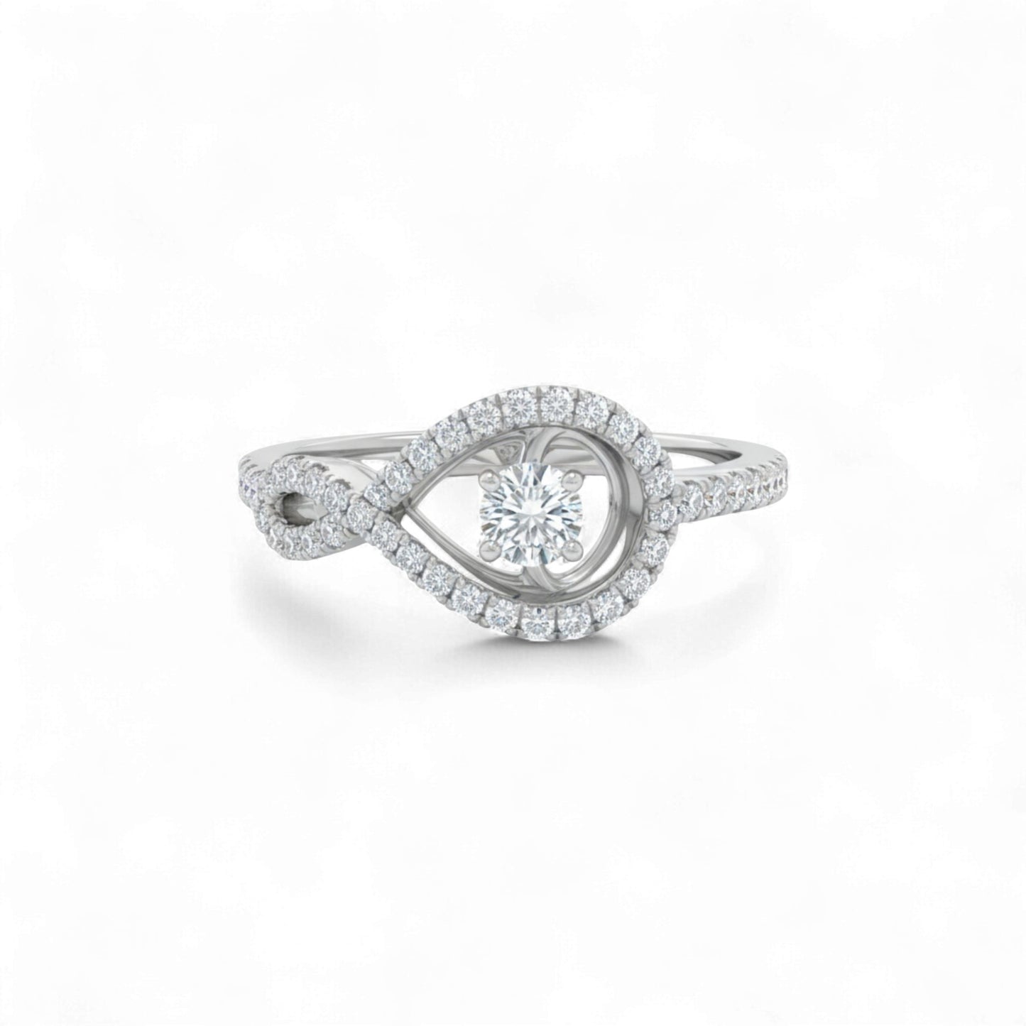 Twinkle Infinie Diamond Ring in 18KT Gold