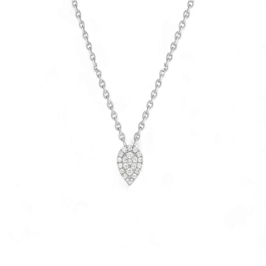 Velar Moissanite Pendant Necklace in 925 Sterling Silver