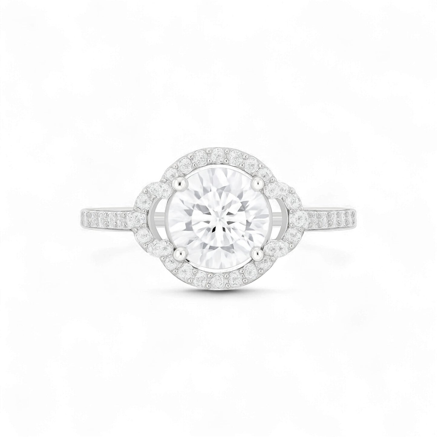 Aphrodite Engagement Ring in 18KT Gold