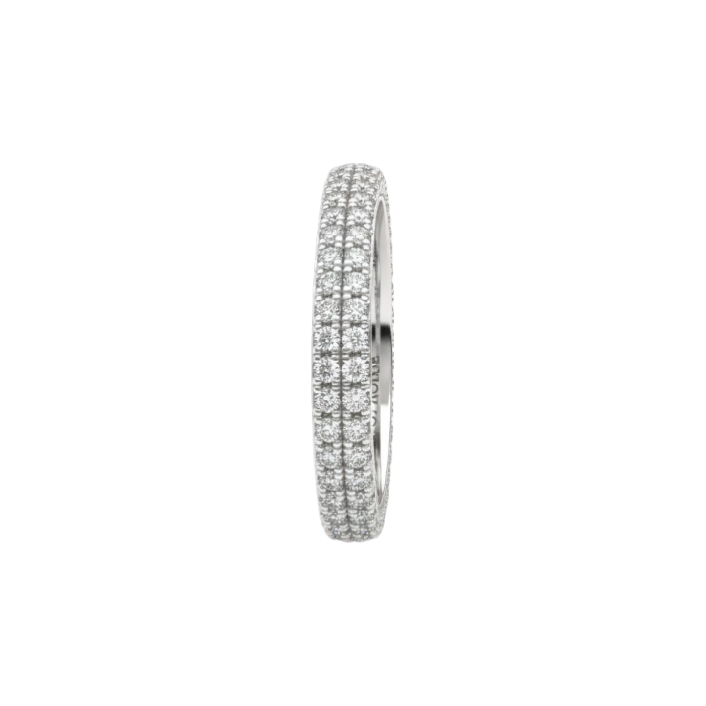 Amina Diamond Band in 18KT Gold