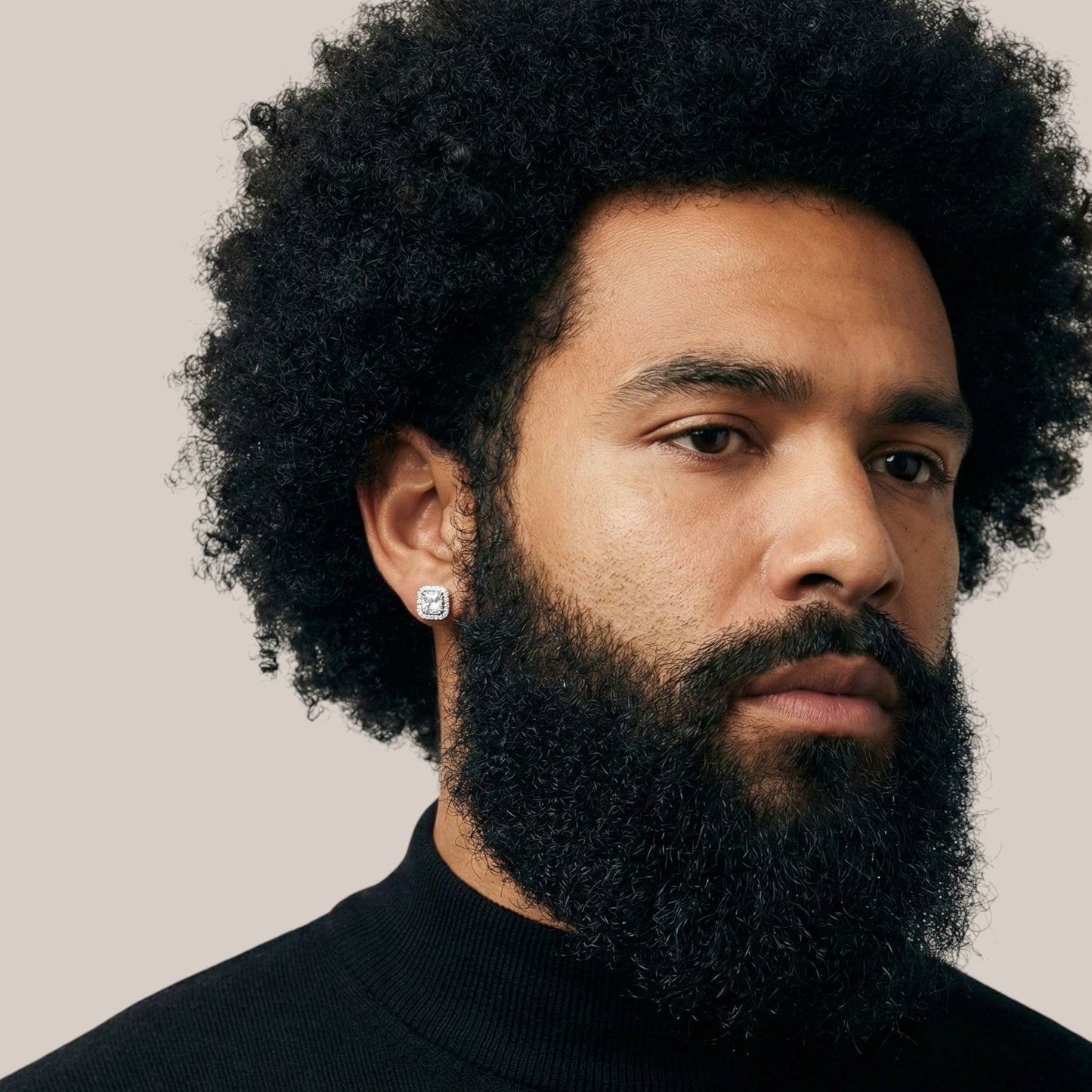 Athens Moissanite Studs in in 925 Sterling Silver