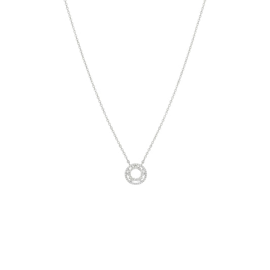 Eyana Moissanite Necklace in 925 Sterling Silver