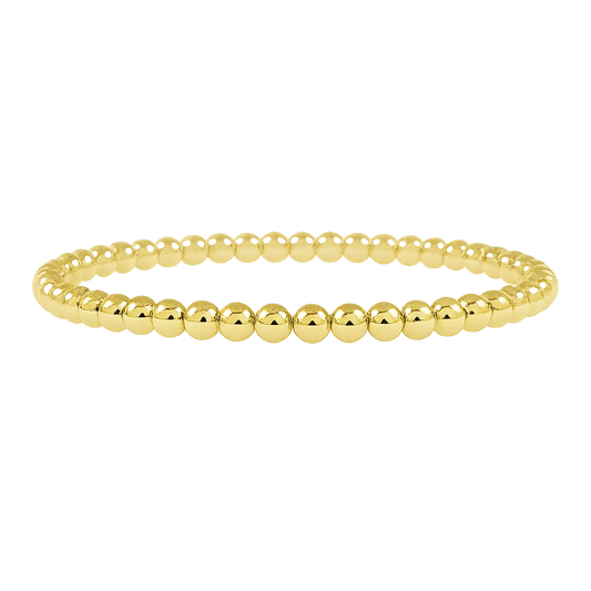 Gold Ball Beads Bracelet in 18k Gold