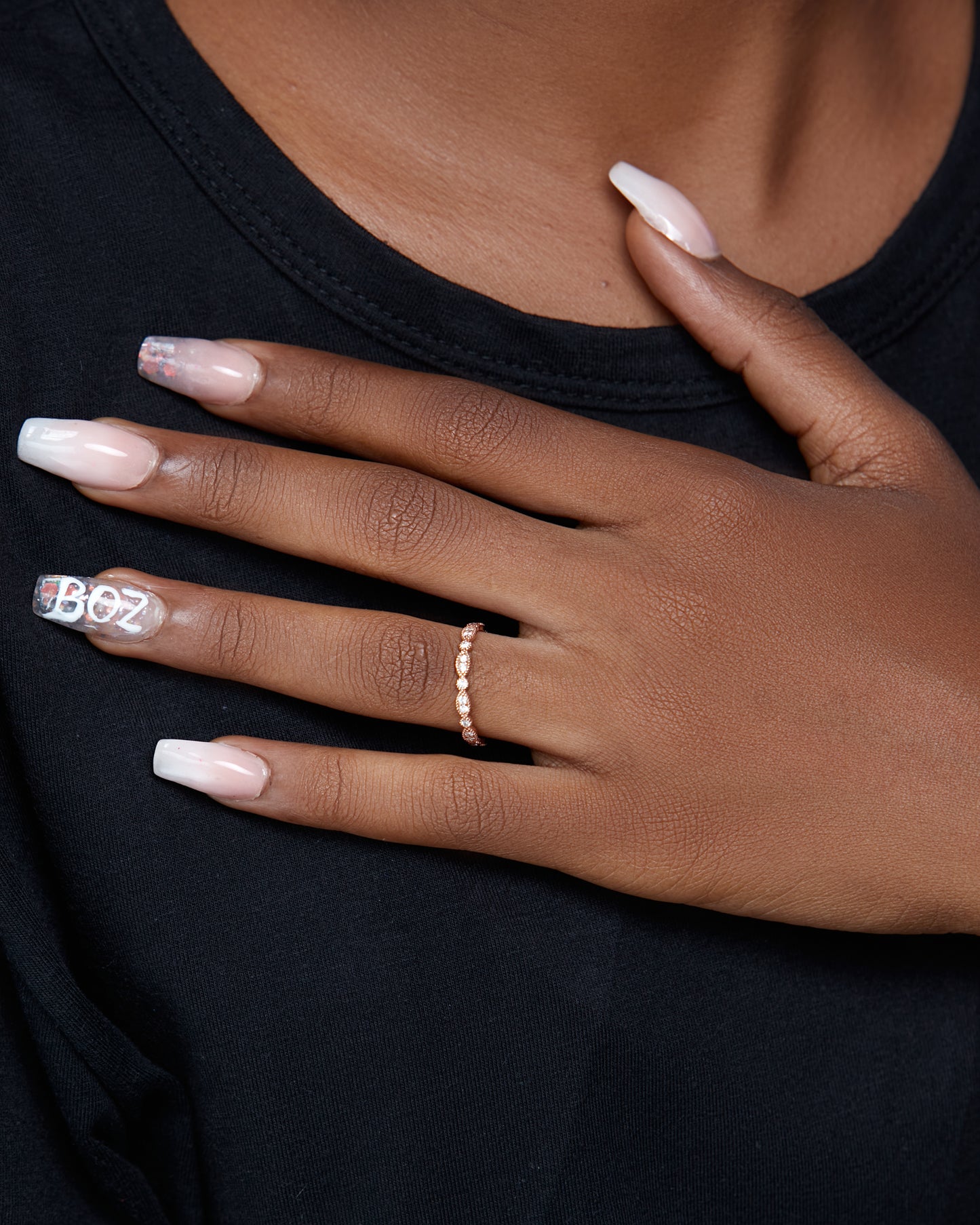 Vintage Velar Eternity Diamond Band in 18K Gold