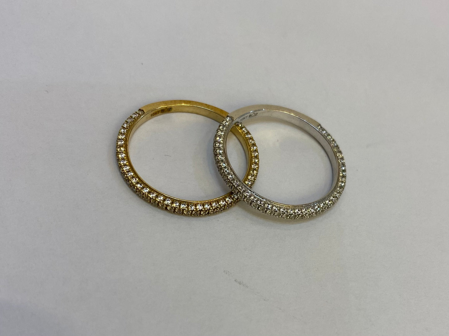 Anita CZ Band in 10K Gold