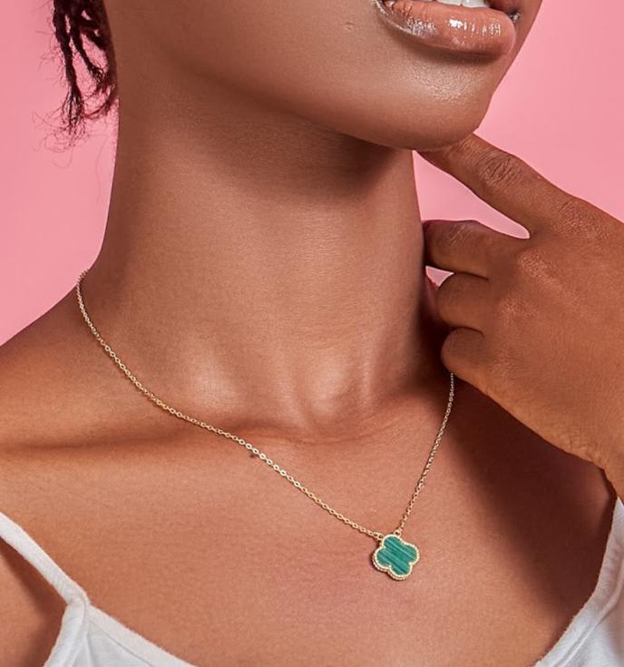 Clover Necklace in 925 Sterling Silver