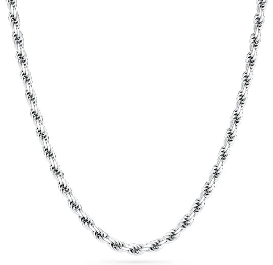 Rope Chain in 925 Sterling Silver