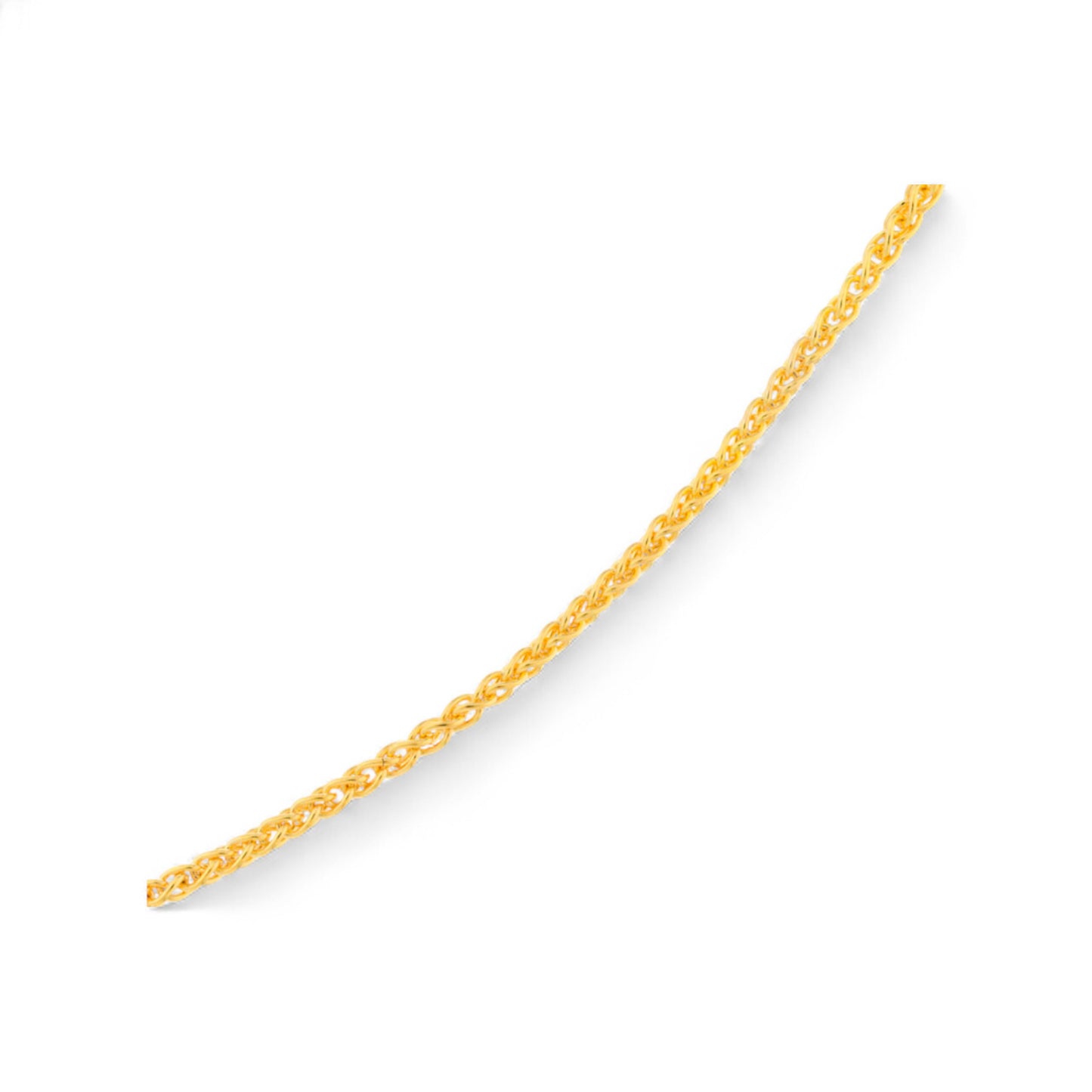 Wheat Chain in 18K Gold