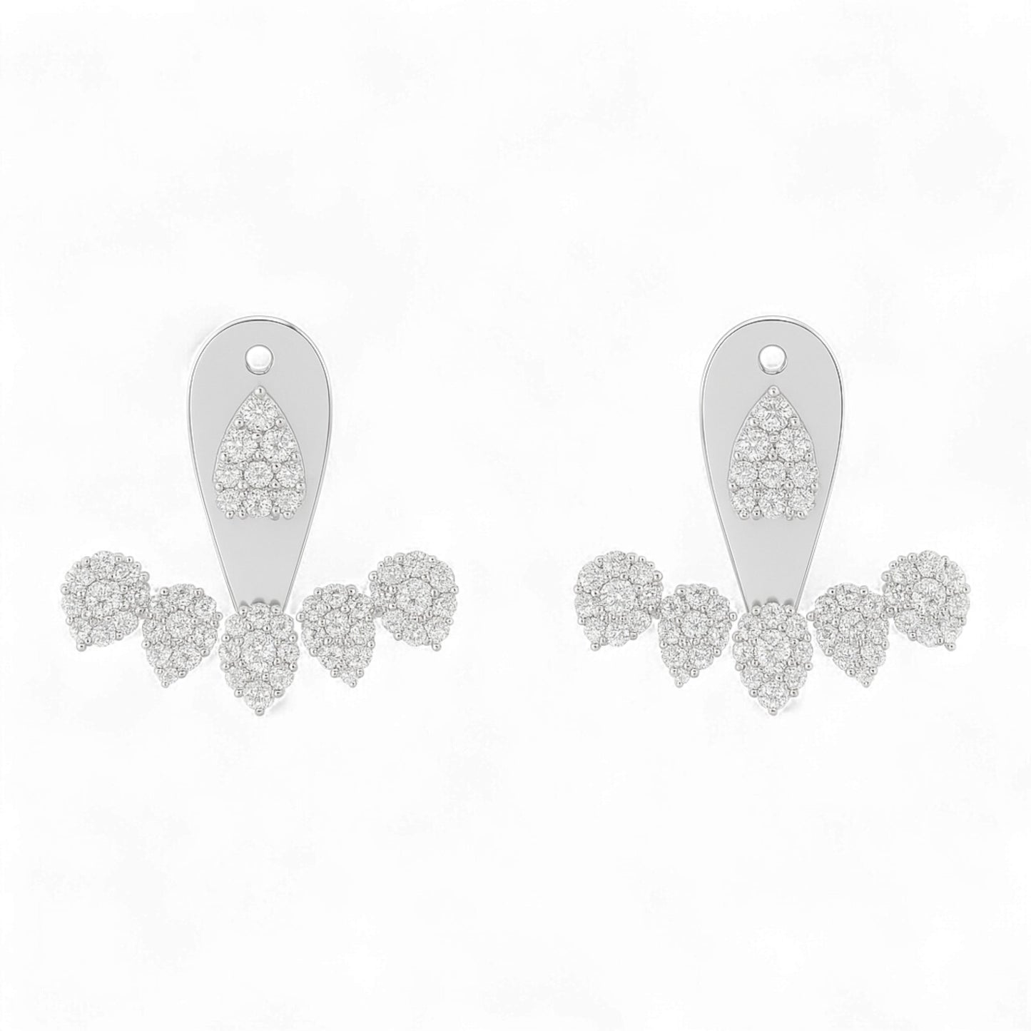 Azure Diamond Studs in 18KT Gold