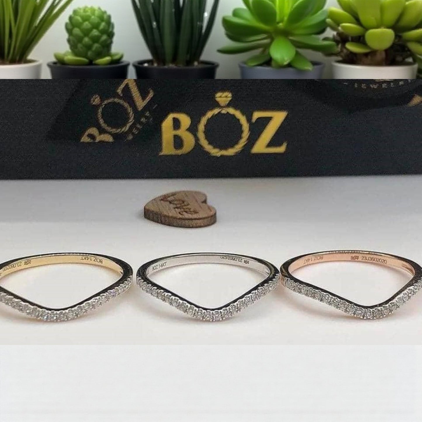 Precious Natural Diamond Band in 14KT Gold