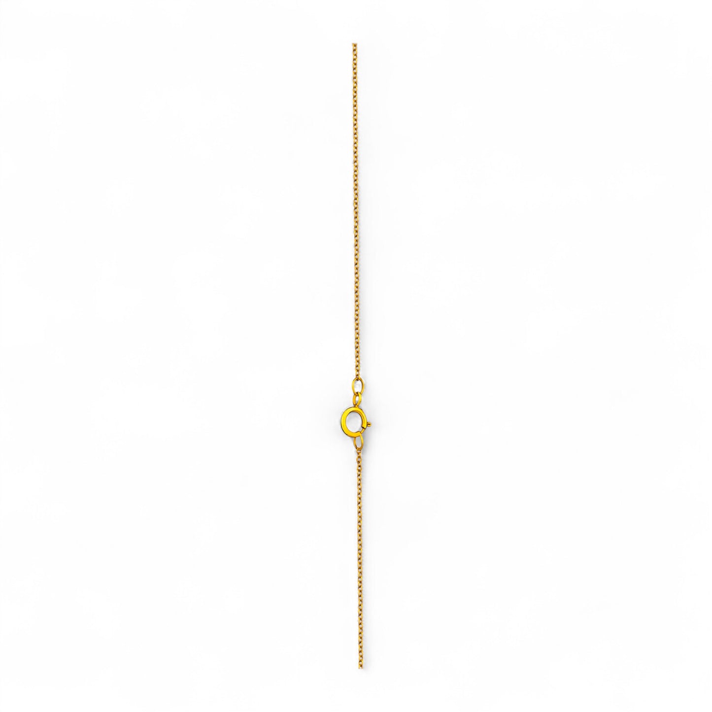 Hearts & Barrel Natural Diamond Necklace in 18KT Gold