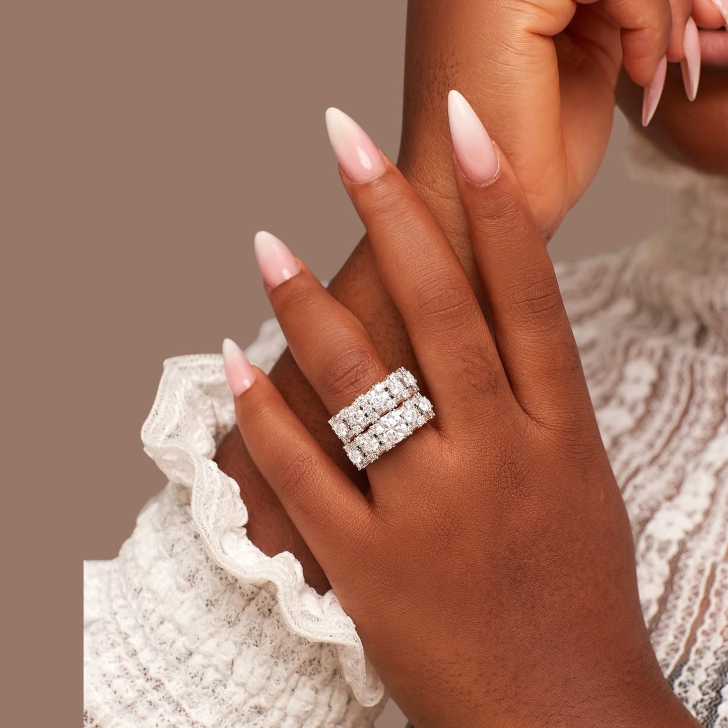 Valerie CZ Bride Set in 10KT Gold