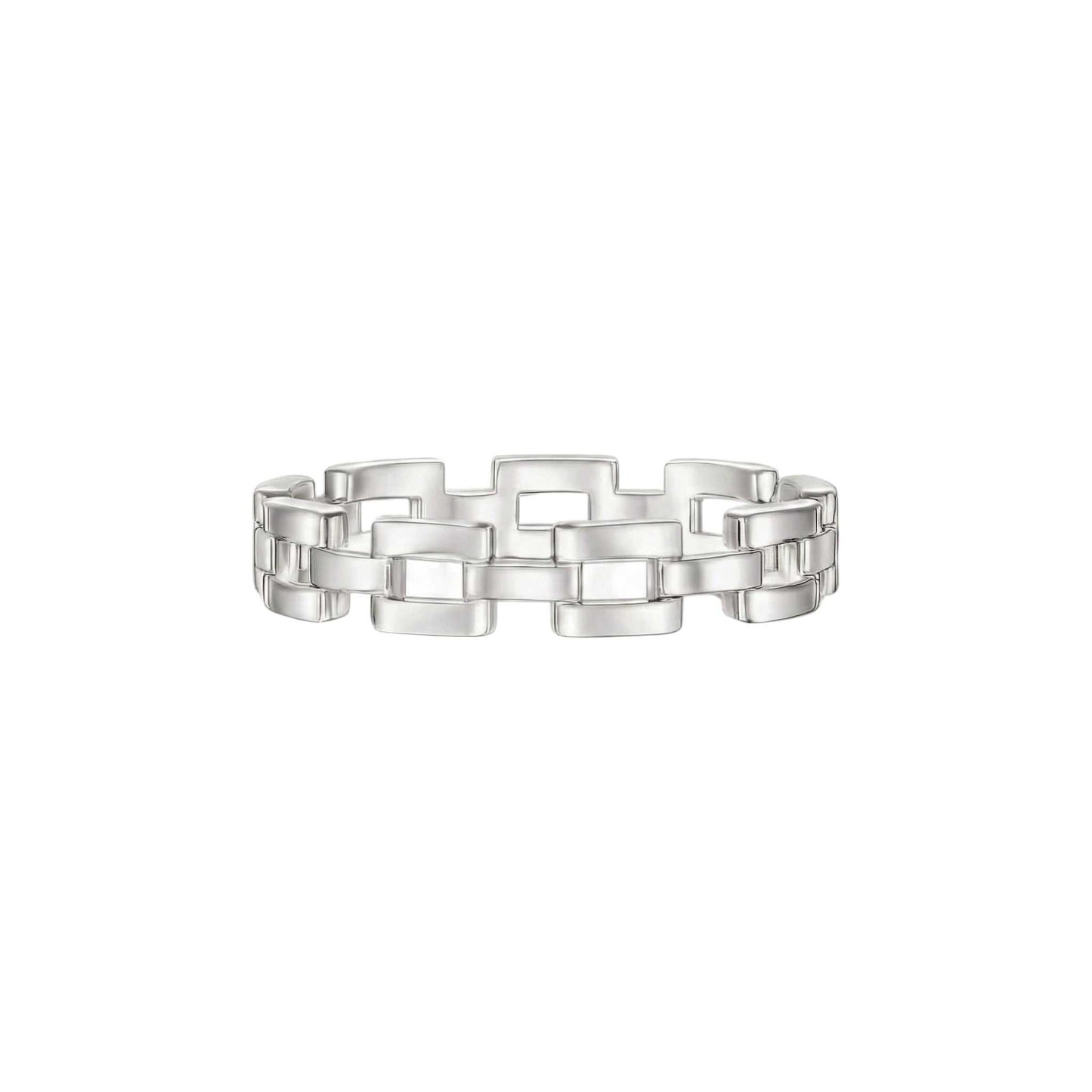 BOZ Link Band in 18KT Gold
